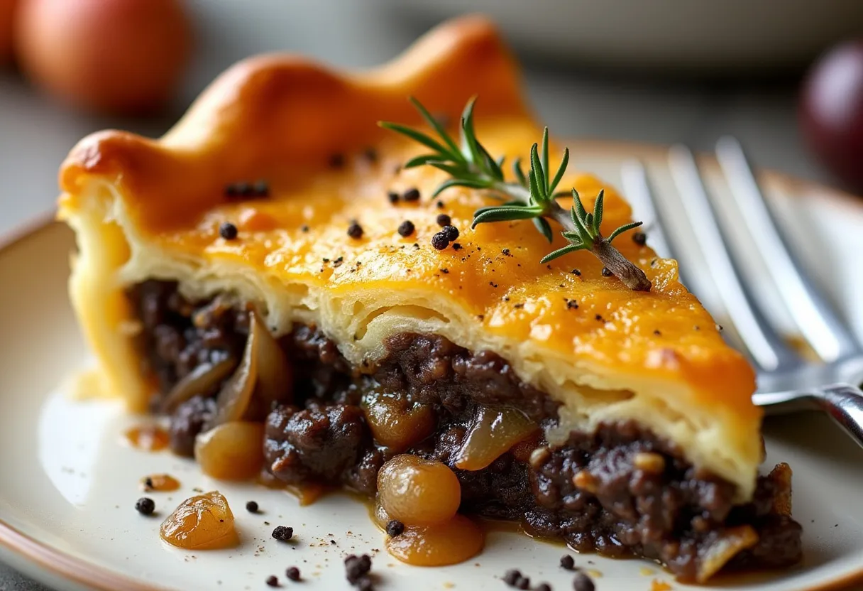 Ulster Black Pudding Pie