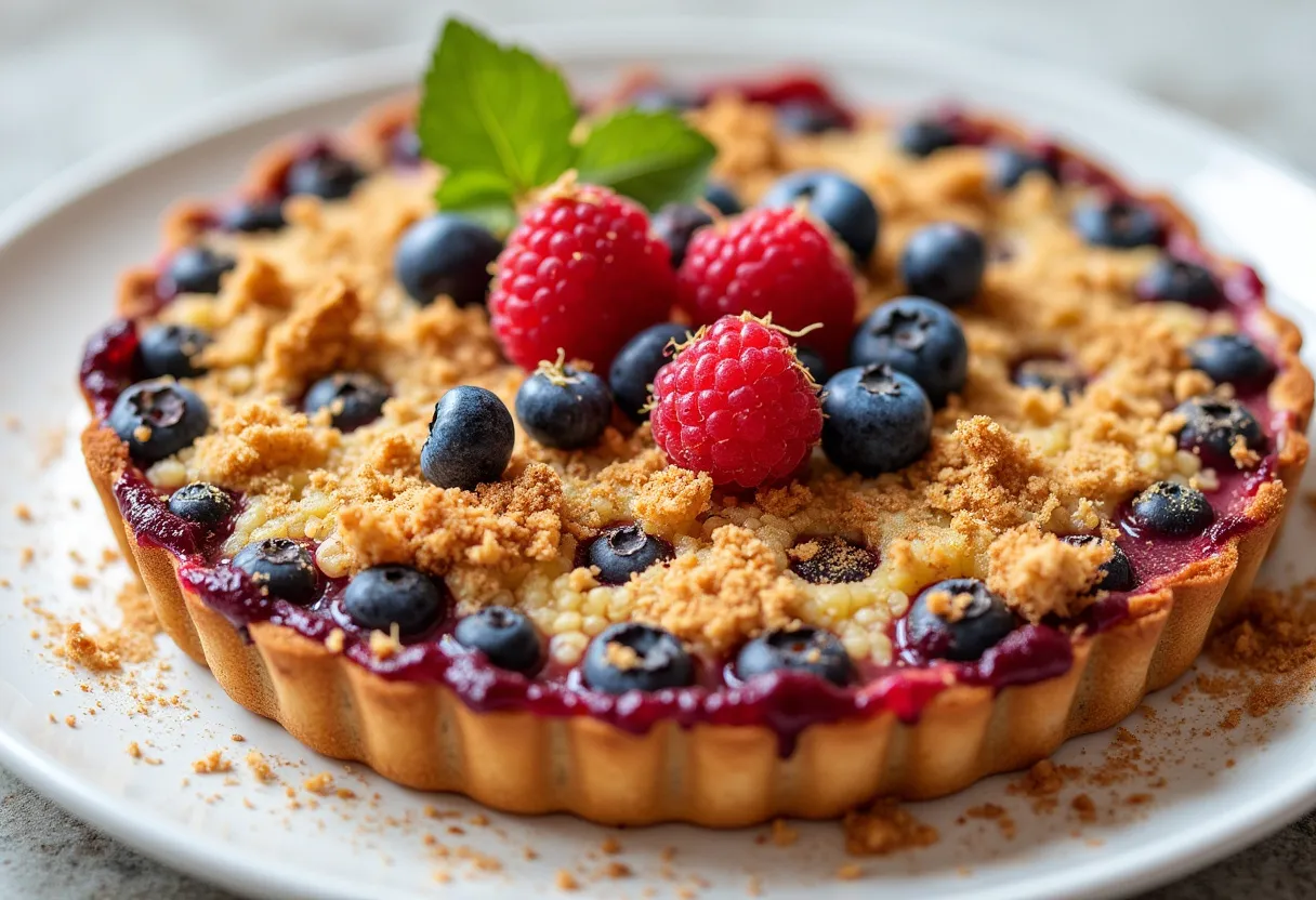 Ural Crumble Pie recipe image