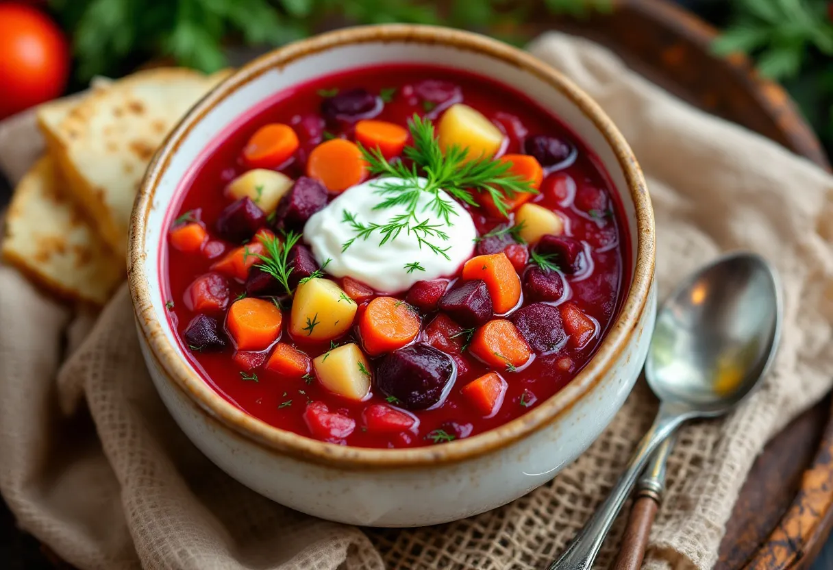 Ural Harvest Borscht recipe image