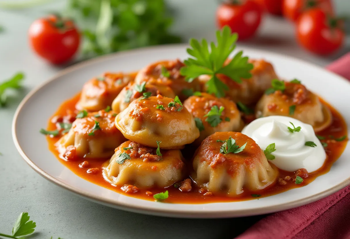 Ural Spicy Pelmeni recipe image