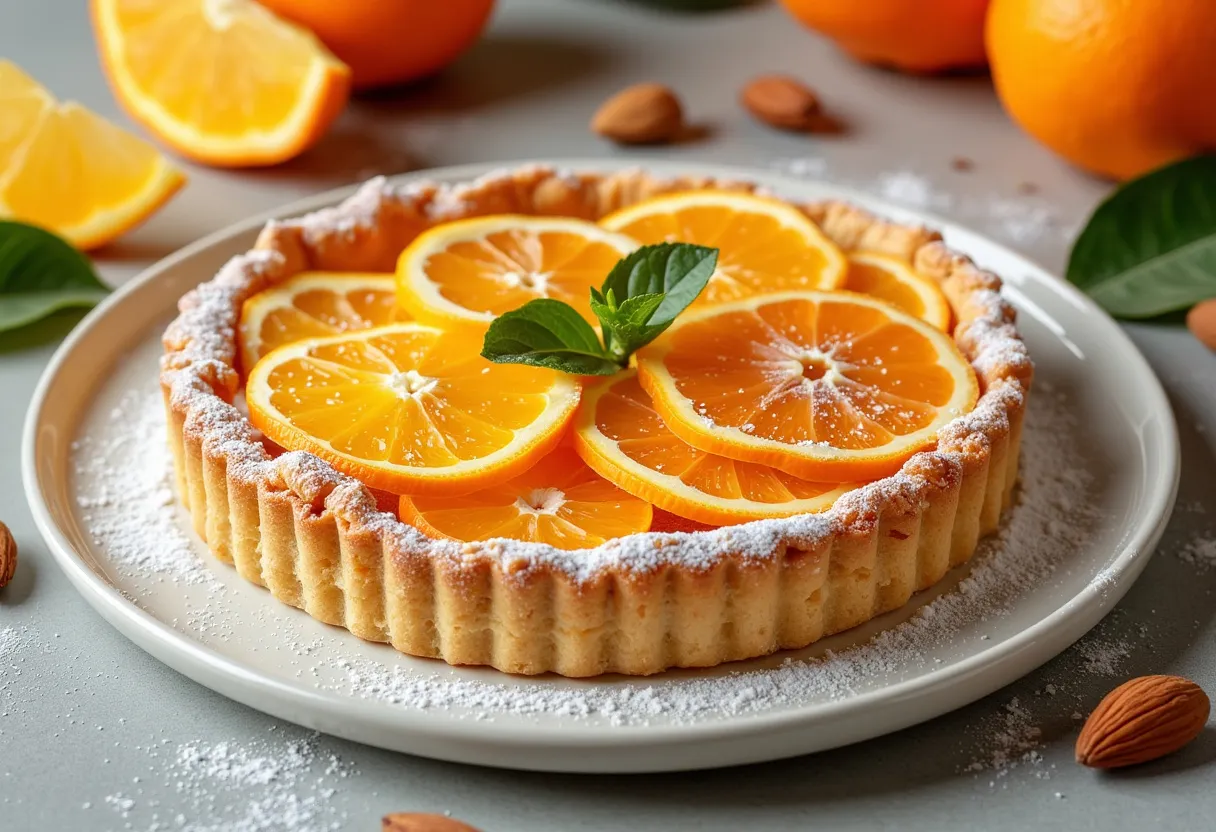 Valencian Citrus Tart