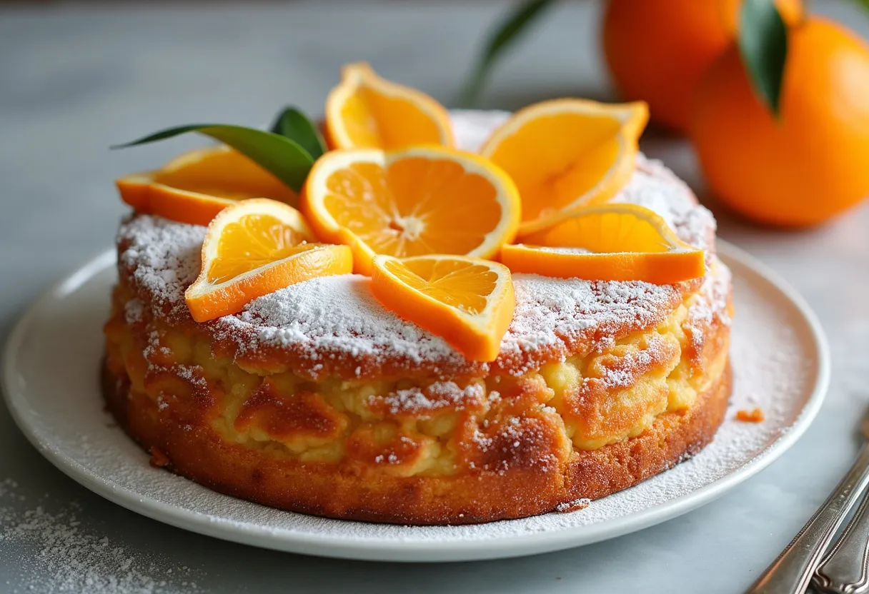 Valencian Citrus Torta