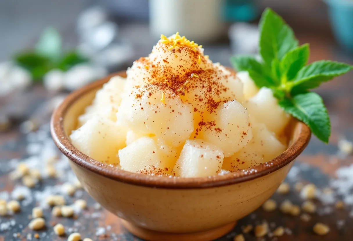 Valencian Horchata Granita