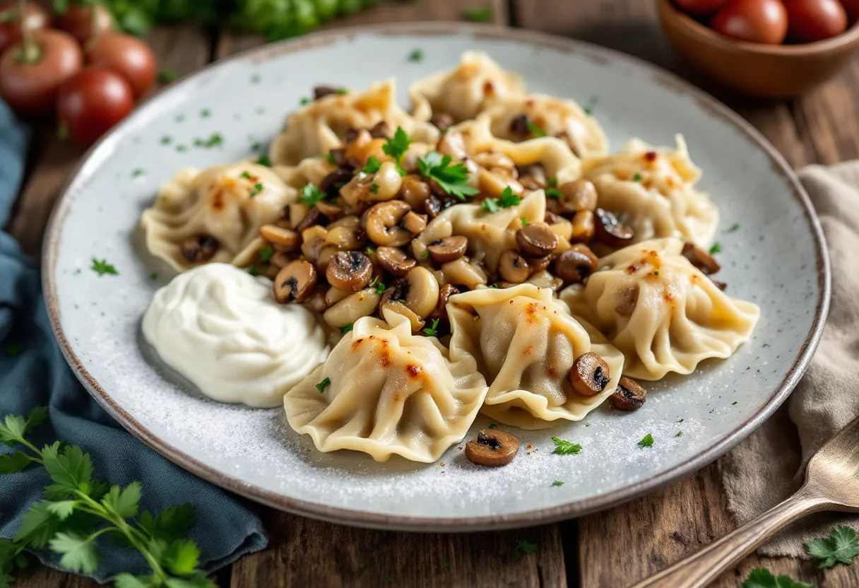 Varenyky Z Ostrushy recipe image