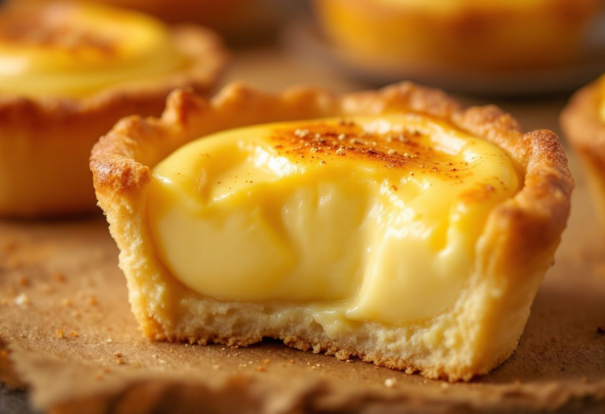 Velvety Egg Tart