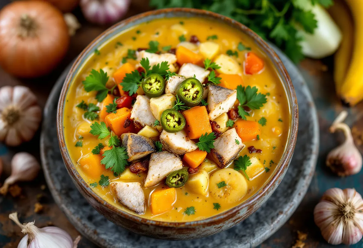 Vincy Rainfall Soup recipe image