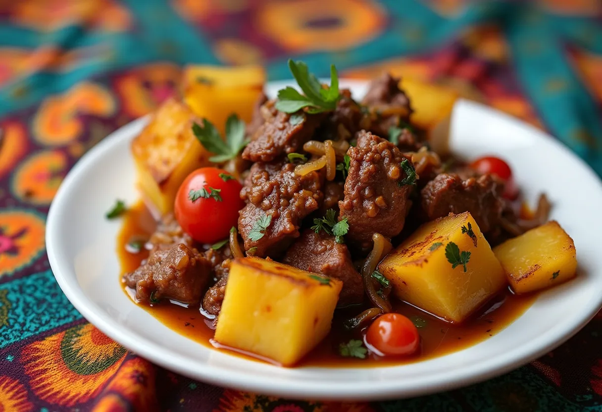 Vodka-infused Beninese Azu Kandji recipe image