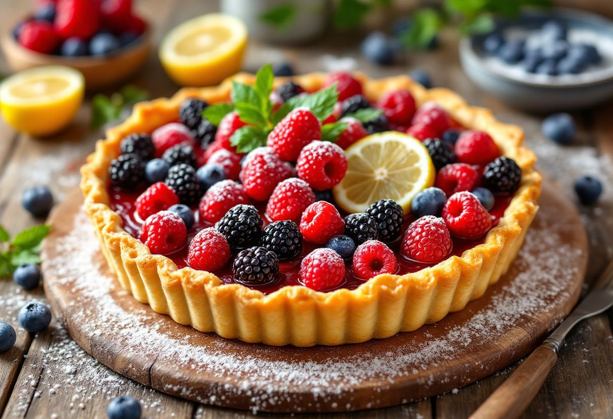 Vodkariane Tart recipe image