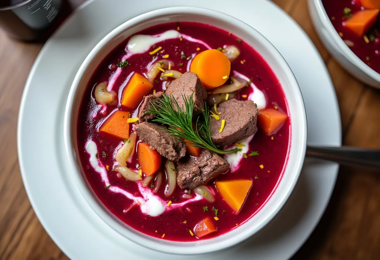 Volga Citrus Borscht recipe image
