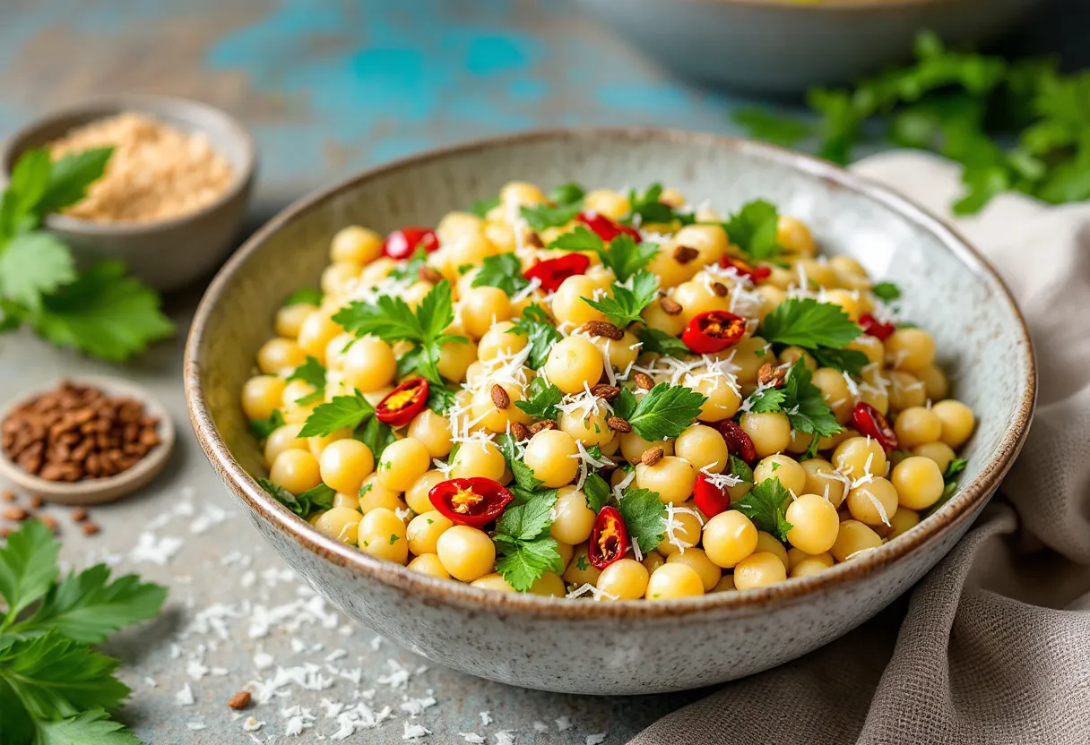 Wasabi Sundal recipe image