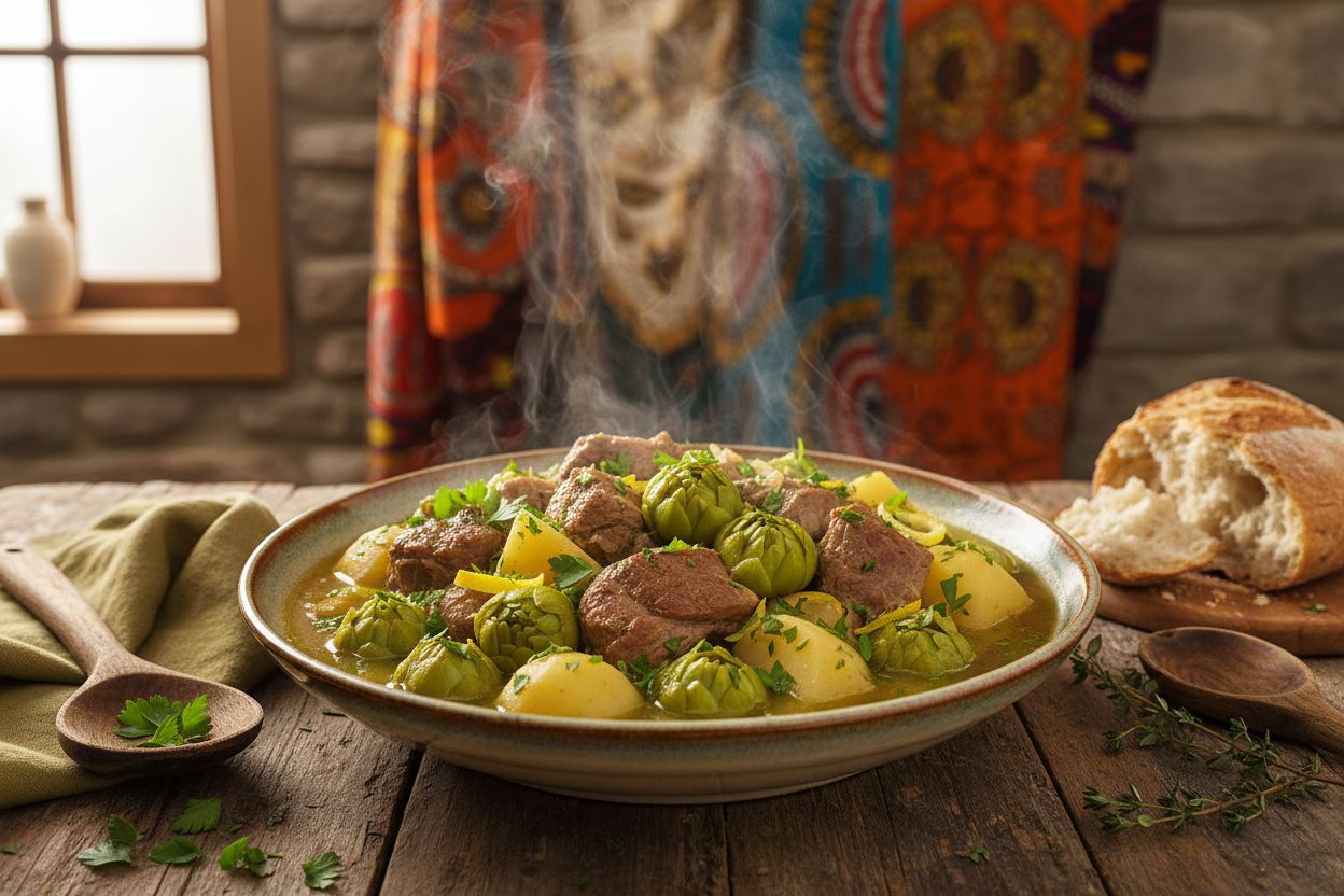 Waterblommetjiebredie recipe image