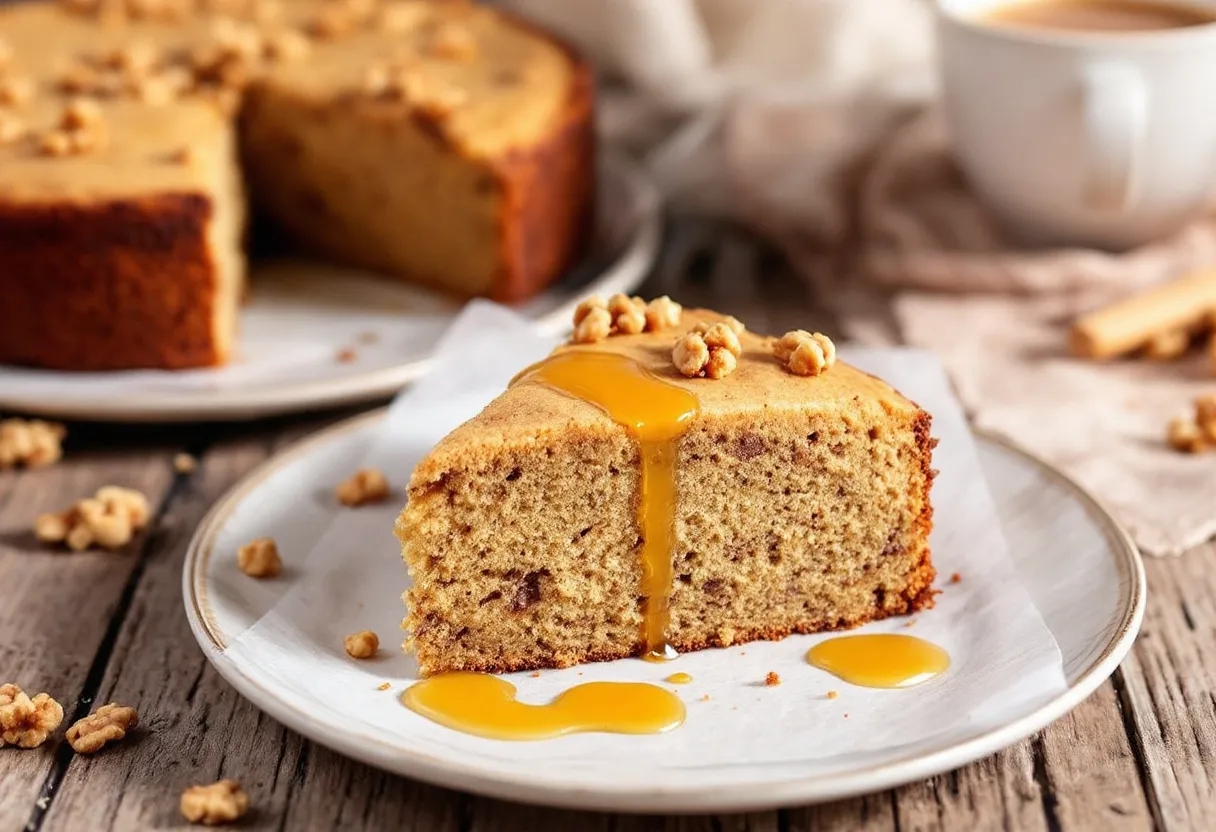 Welsh Honey Spice Cake recipe image