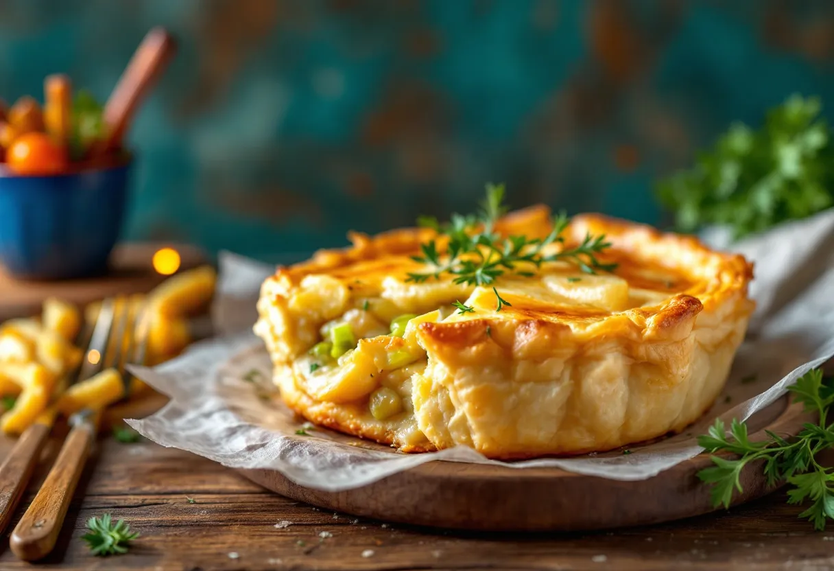 Welsh Snapper Pie recipe image