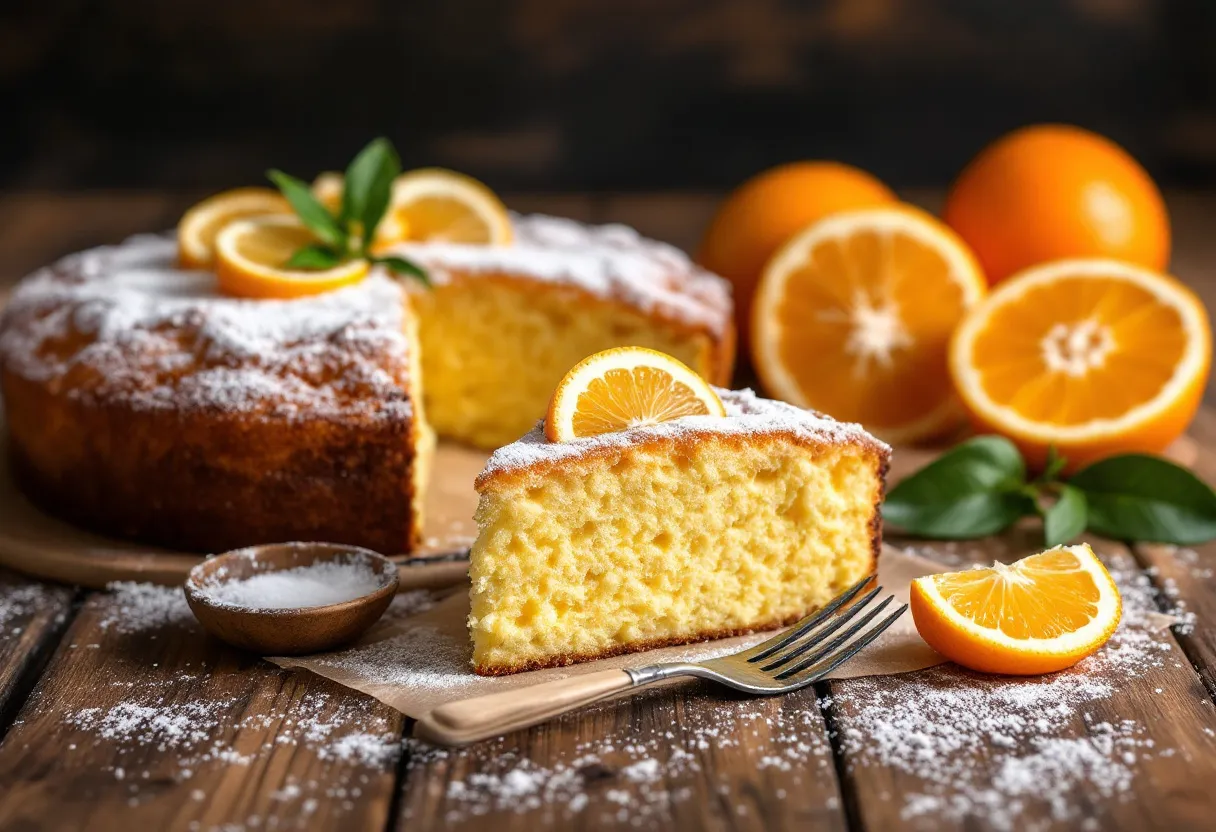 Westphalian Citrus Kuchen recipe image
