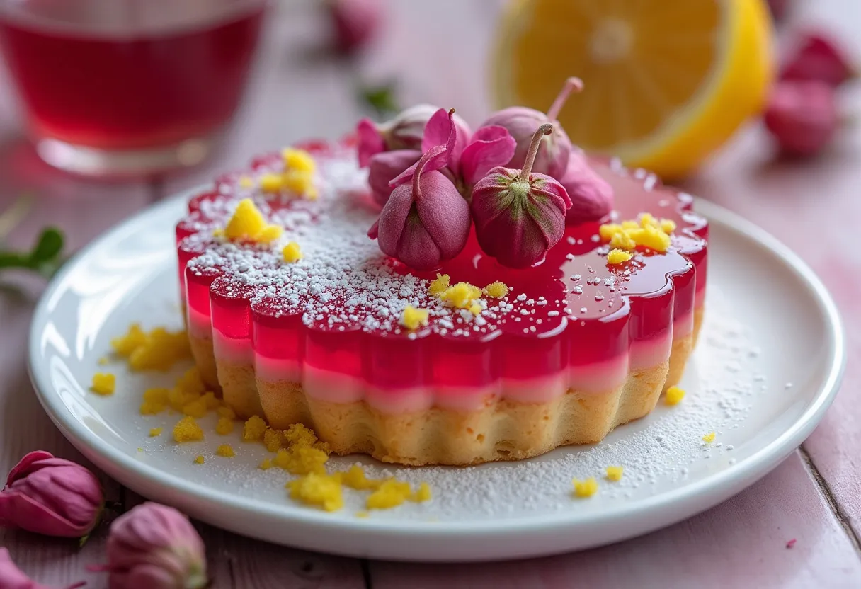 Wild Rose Tart recipe image