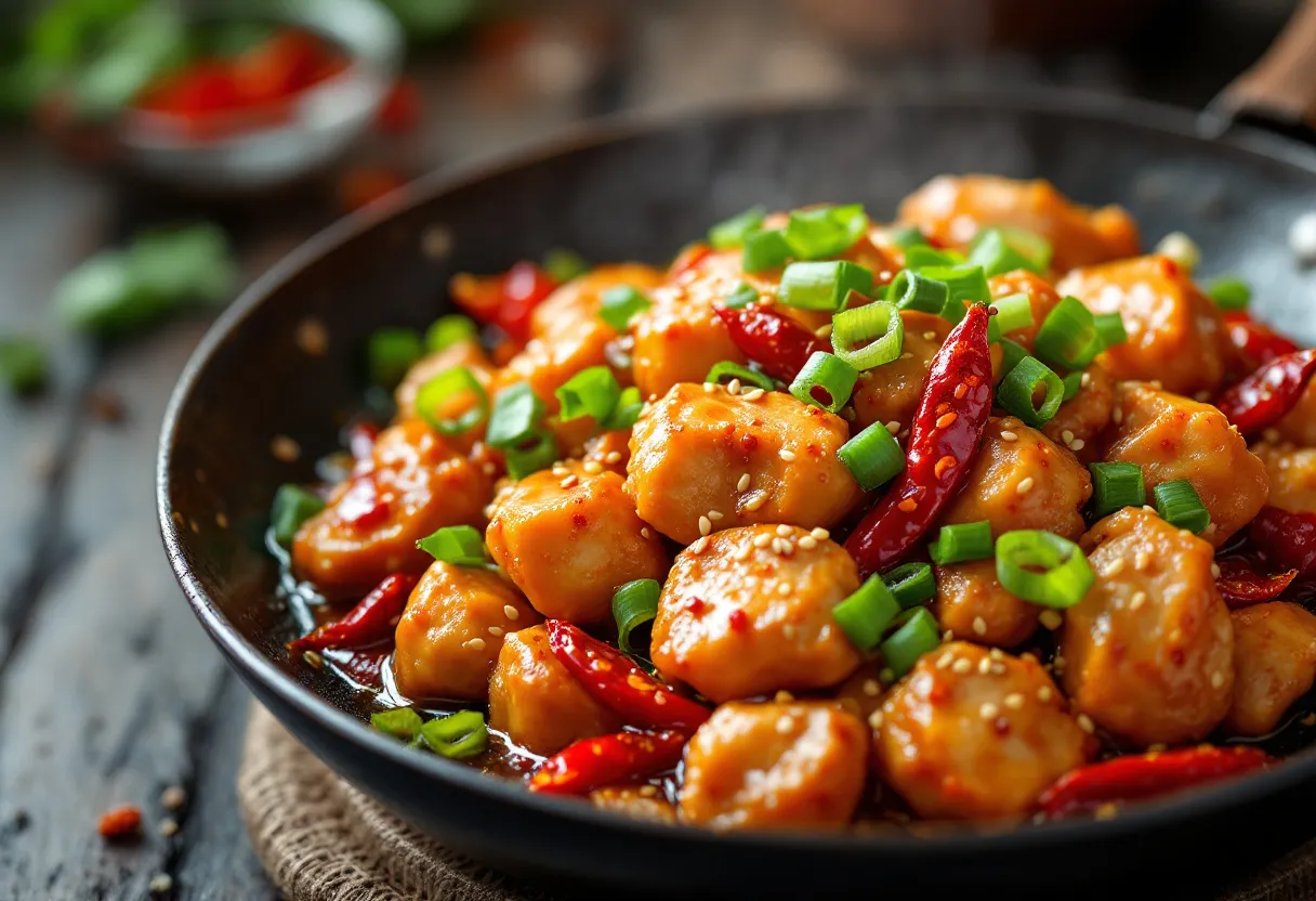 Wok-Fired Mala Morsel recipe image