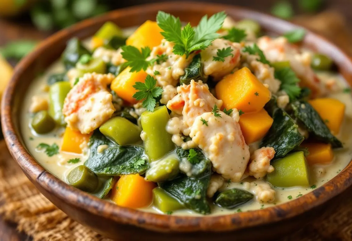 Woodlands Callaloo recipe image