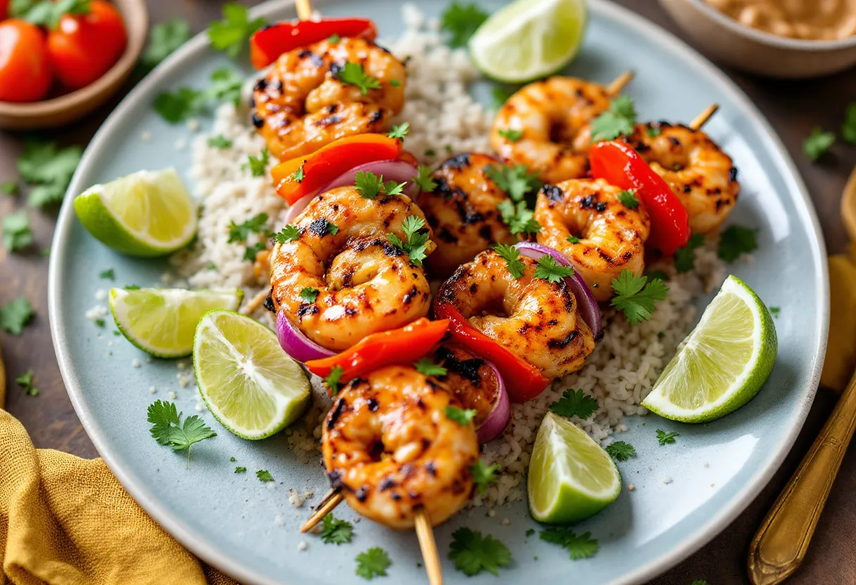 Xinxim Grilled Skewers recipe image