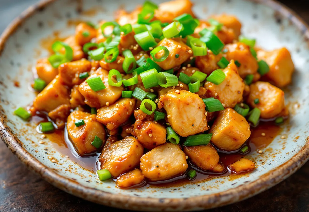 Yangzhou Garlic Bliss recipe image