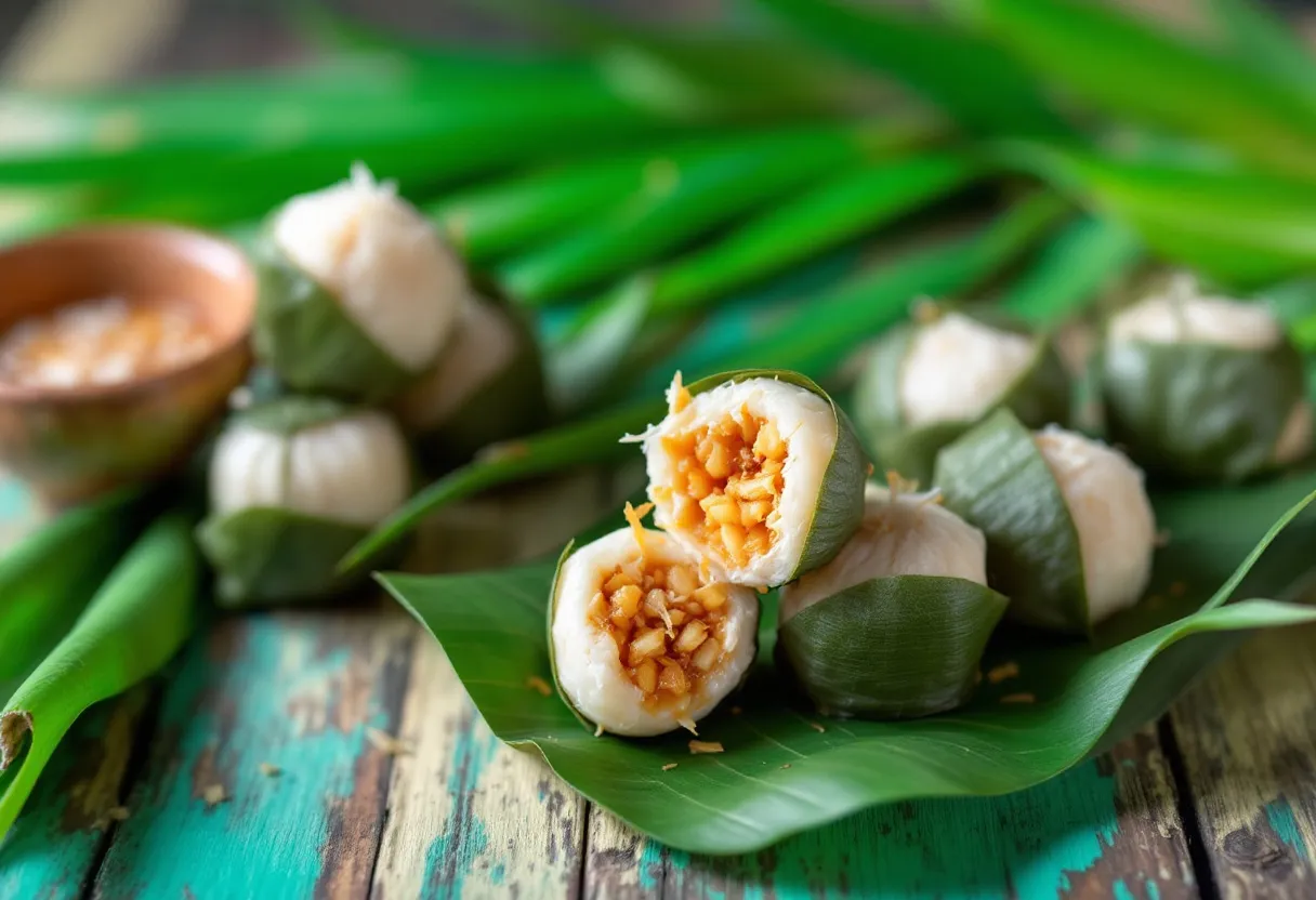 Yogyakarta Caramelized Coconut Bites recipe image