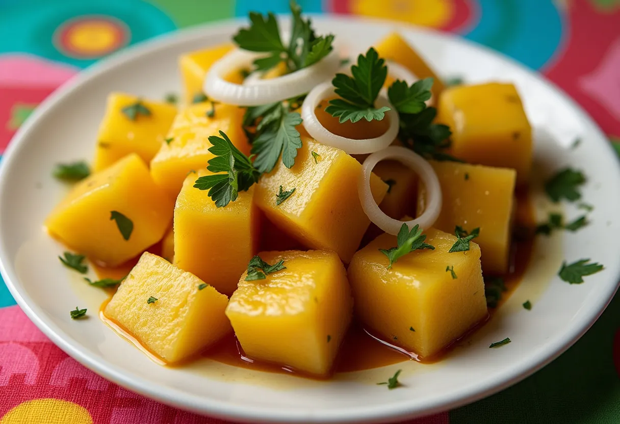 Yuca al Mojo recipe image