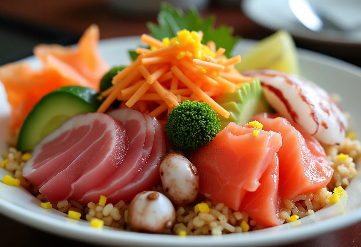 Yuzu Hakata Chirashi recipe image