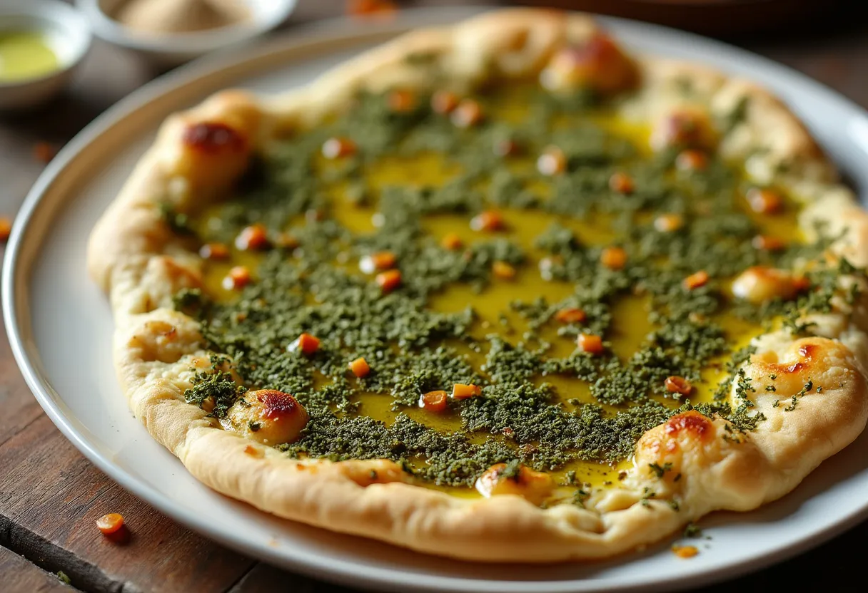 Za'atar Manakish