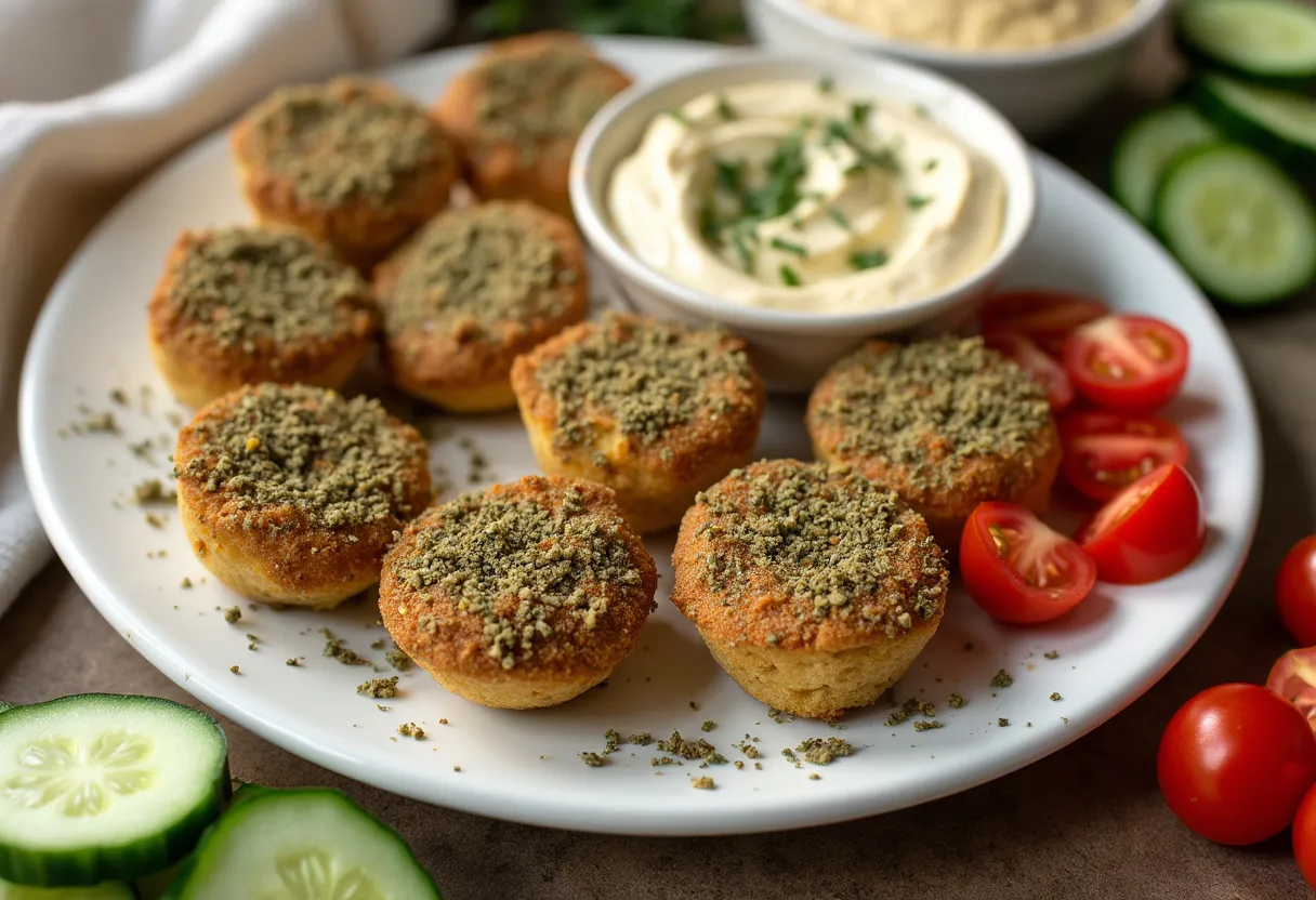 Zaatar Khubz Bites