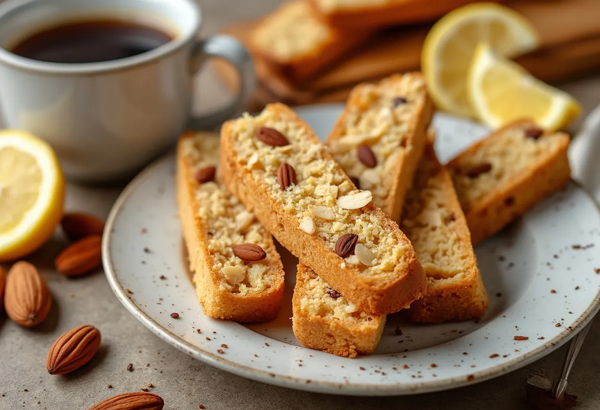 Zenzero Biscotti recipe image
