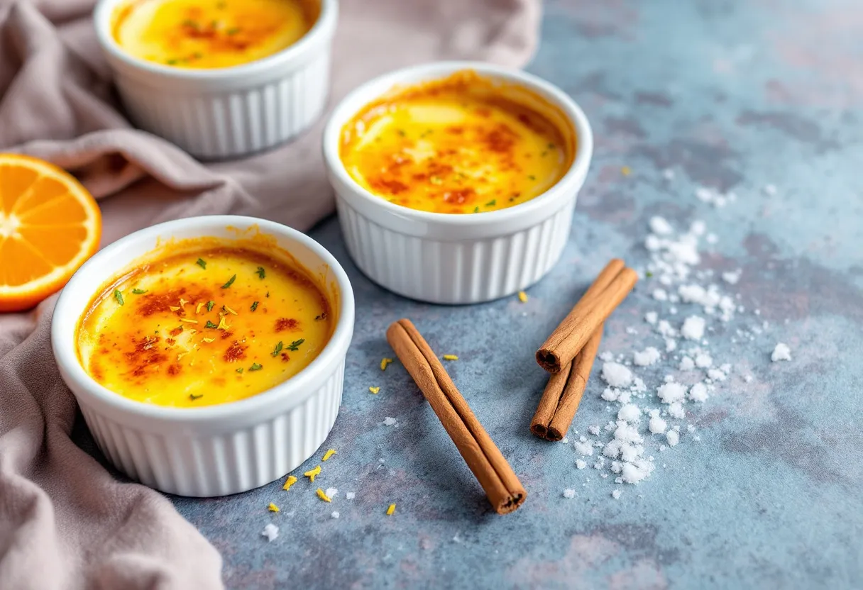 Zesty Nica Brulee recipe image