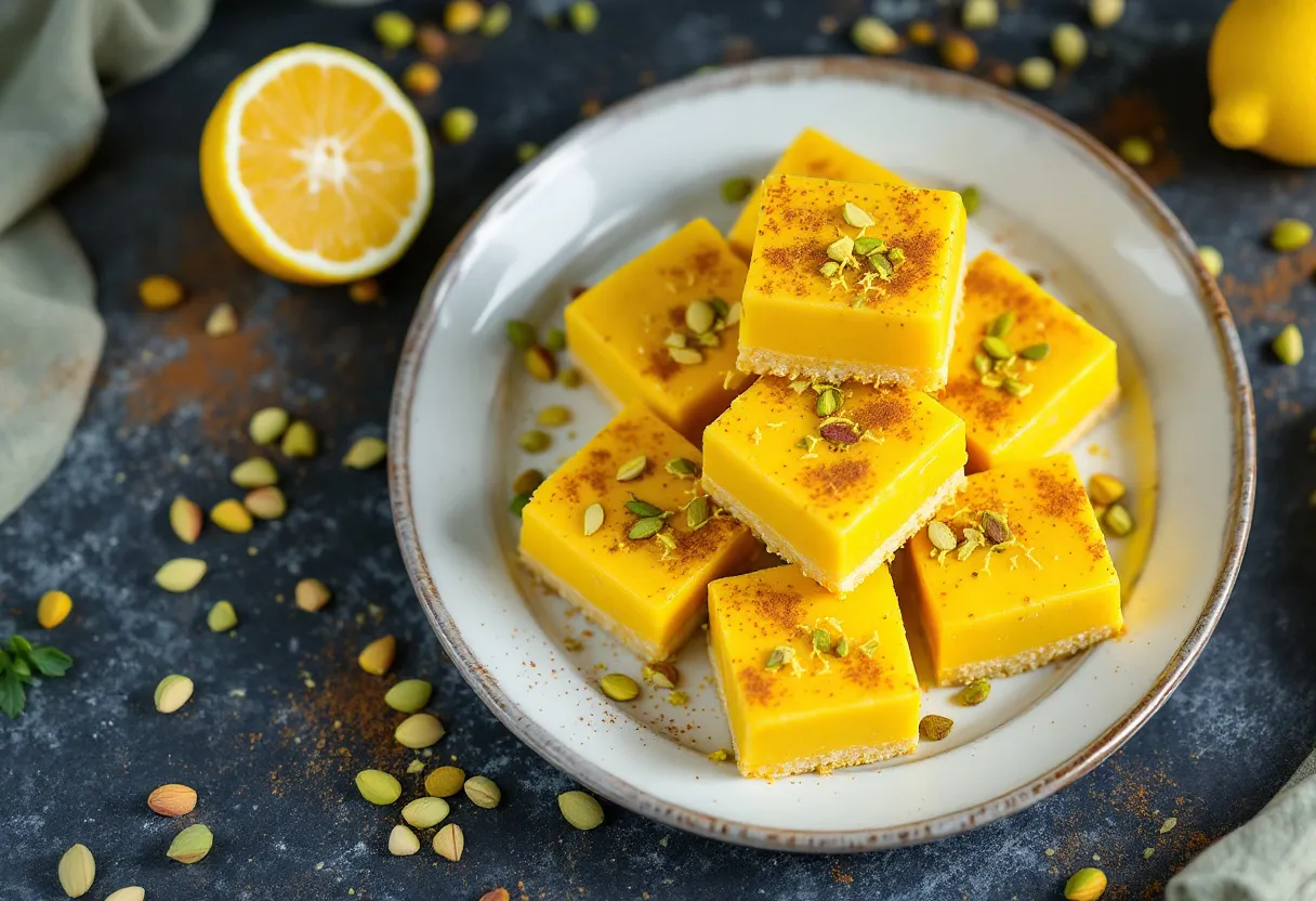 Zesty Tajik Squares recipe image