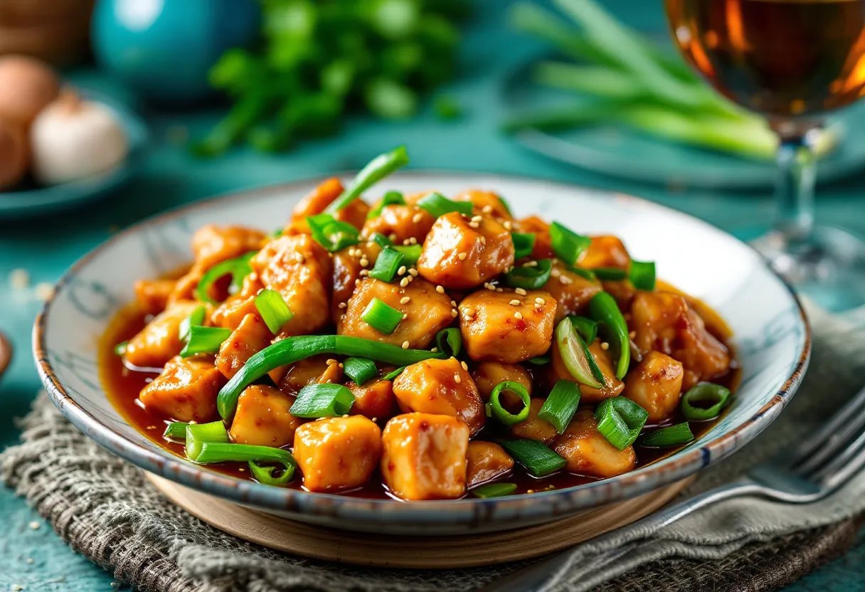 Zhejiang Scallion Fusion recipe image