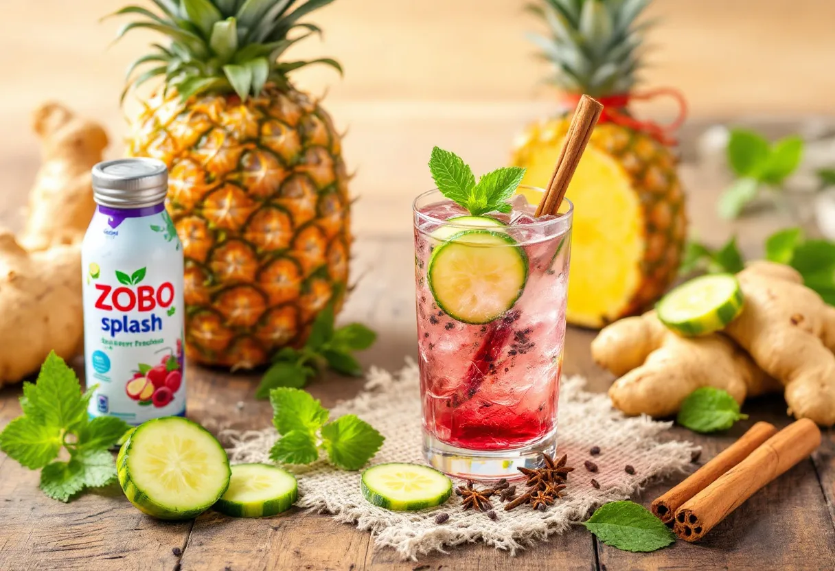 Zobo Splash recipe image