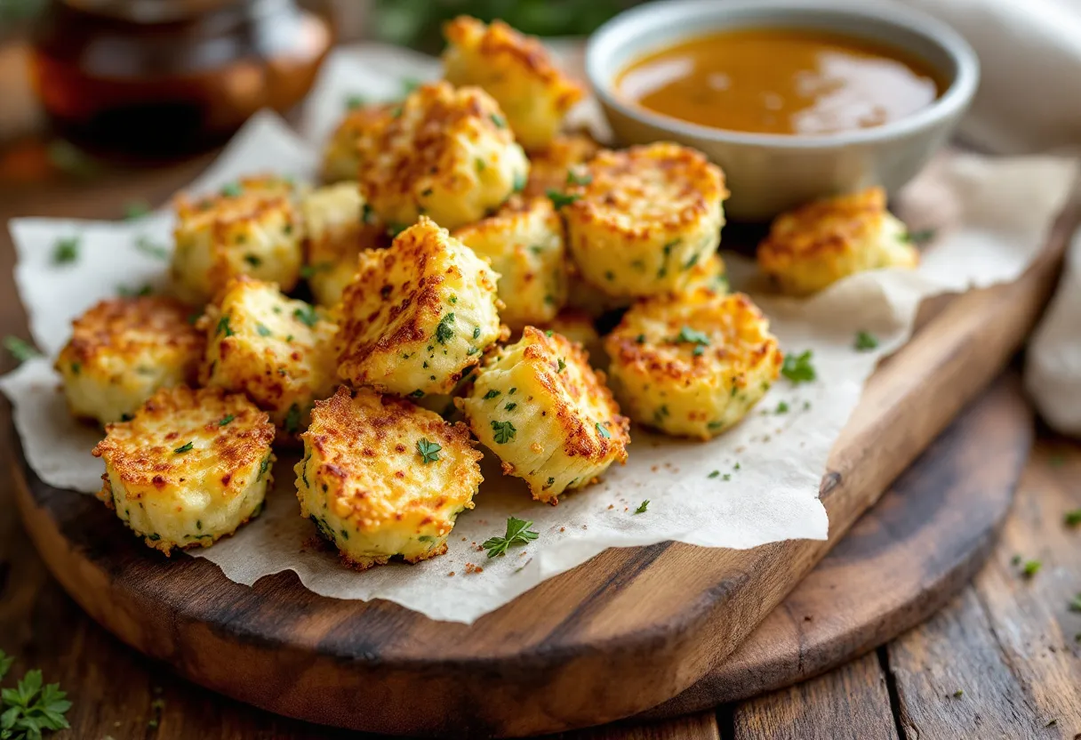 Zucchini Bissap Bites recipe image