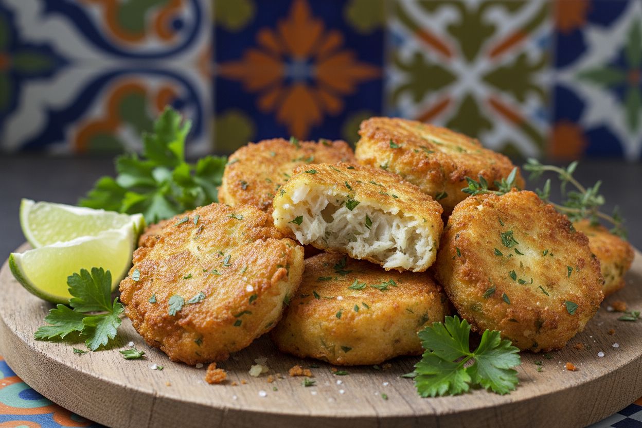 Beignets de Morue Saint-Pierrais au Citron Vert