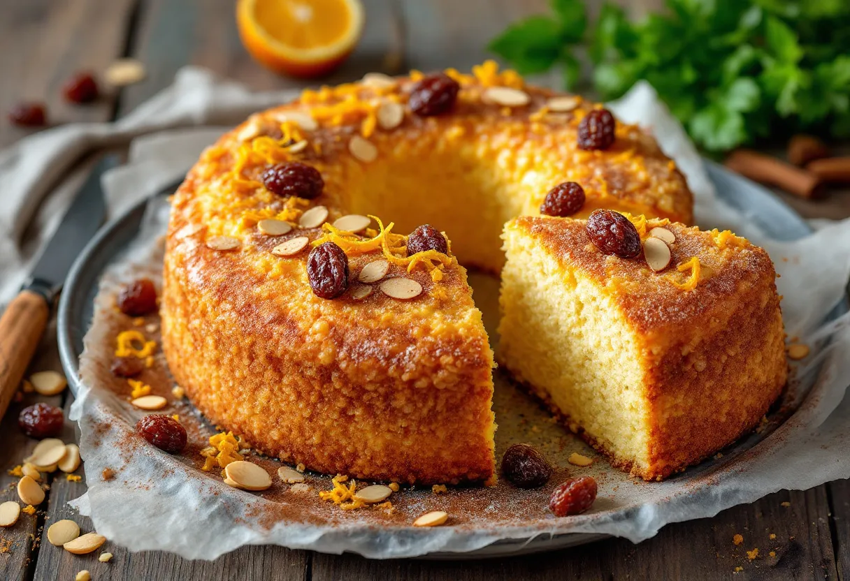 Gâteau de Couscous recipe image