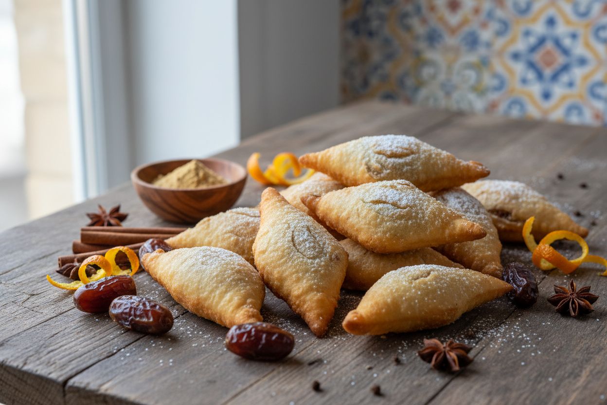 Imqaret bil-Ġinġer recipe image