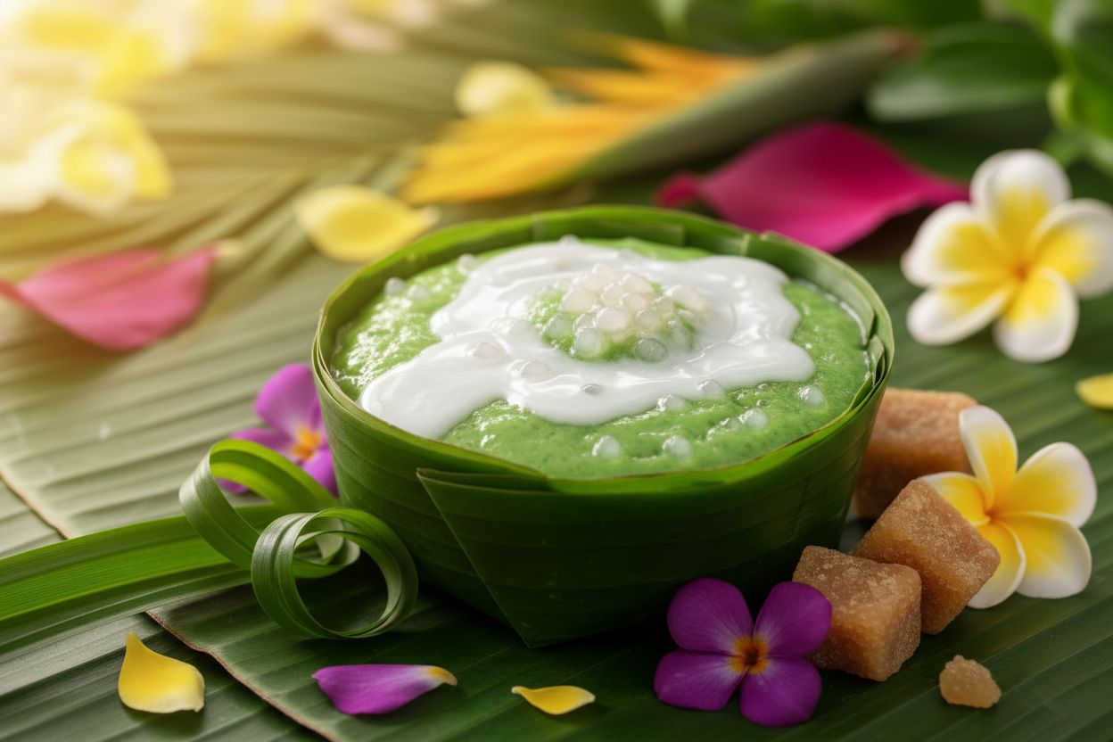 Kiribati Pandanus Pudding