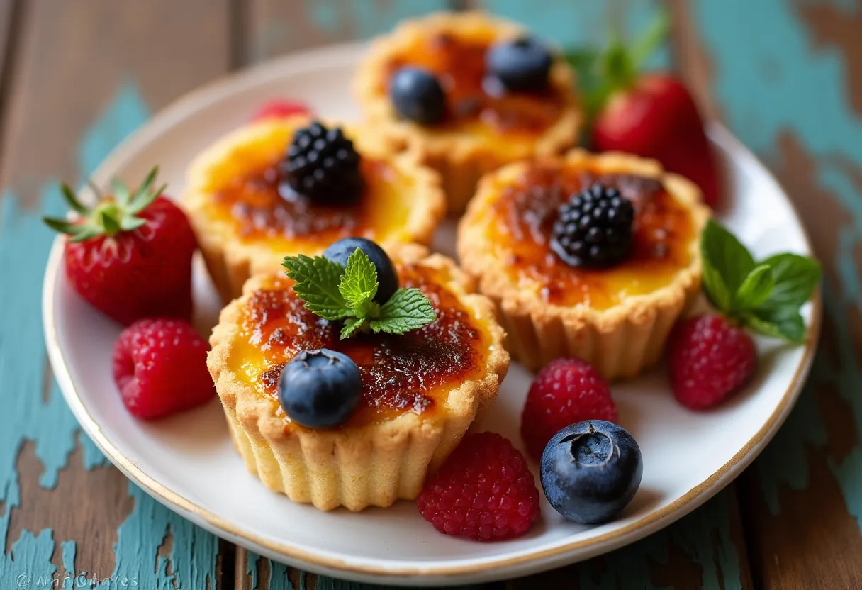 Ladyfingers And Crème Brûlée Bites From Friends Tv Show