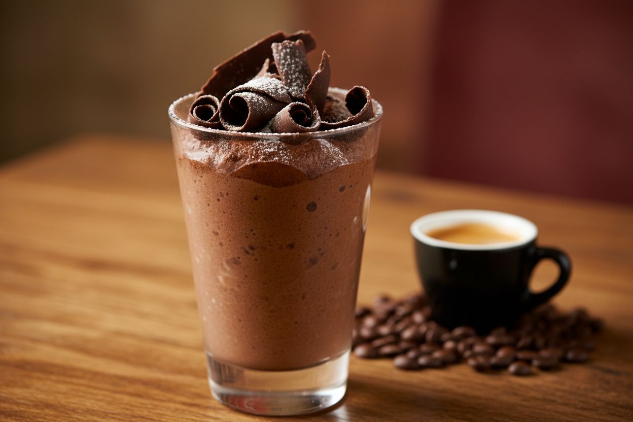 Mousse de Cacau de São Tomé