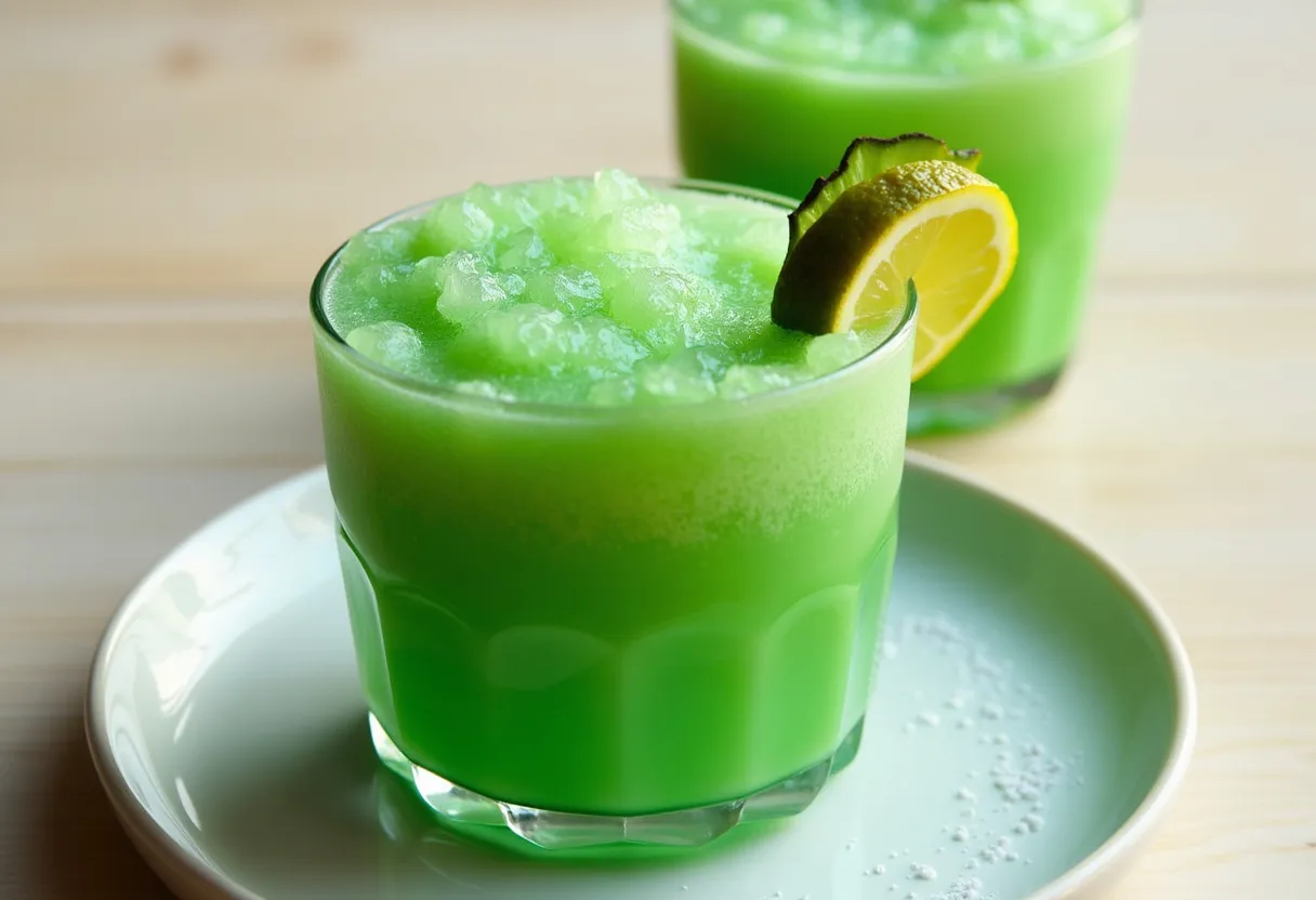 Pickle Juice Slushie From Unbreakable Kimmy Schmidt Tv Show