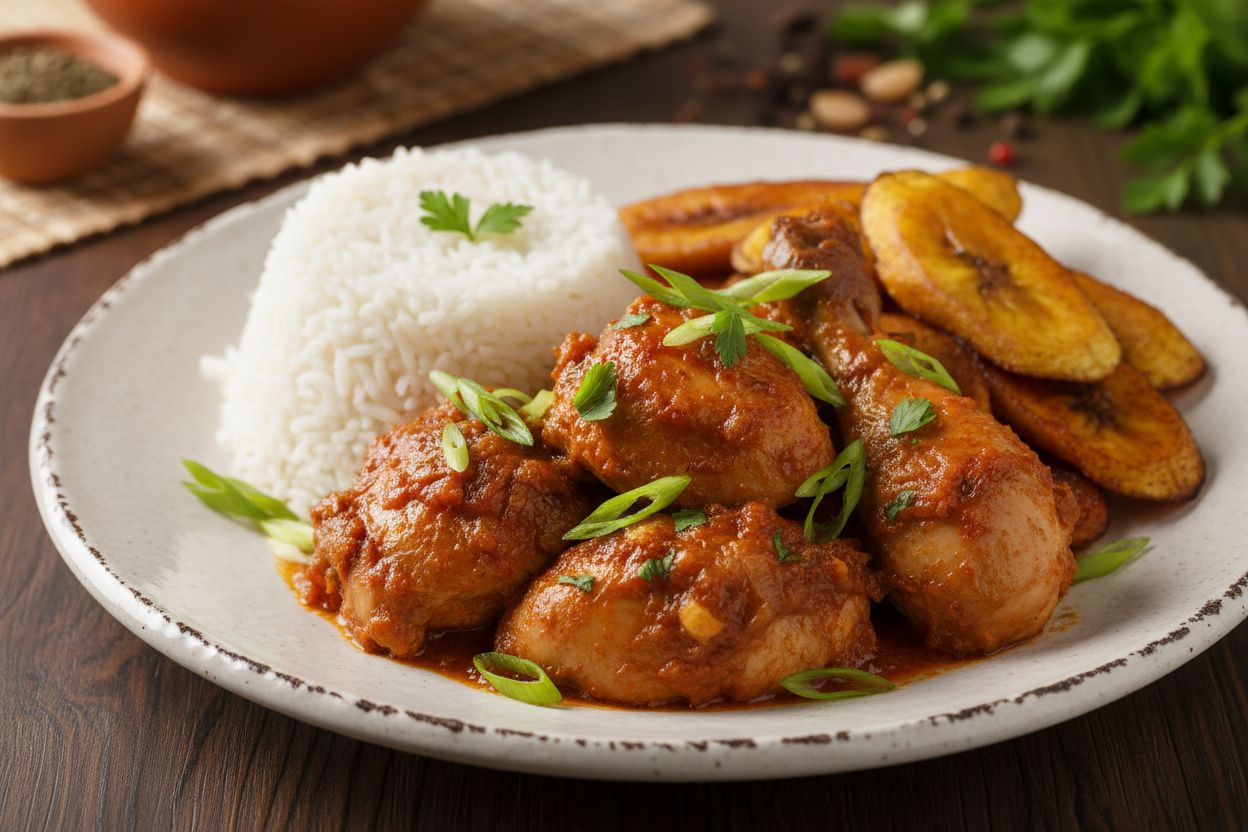 Poulet au Gingembre à la Gabonaise recipe image