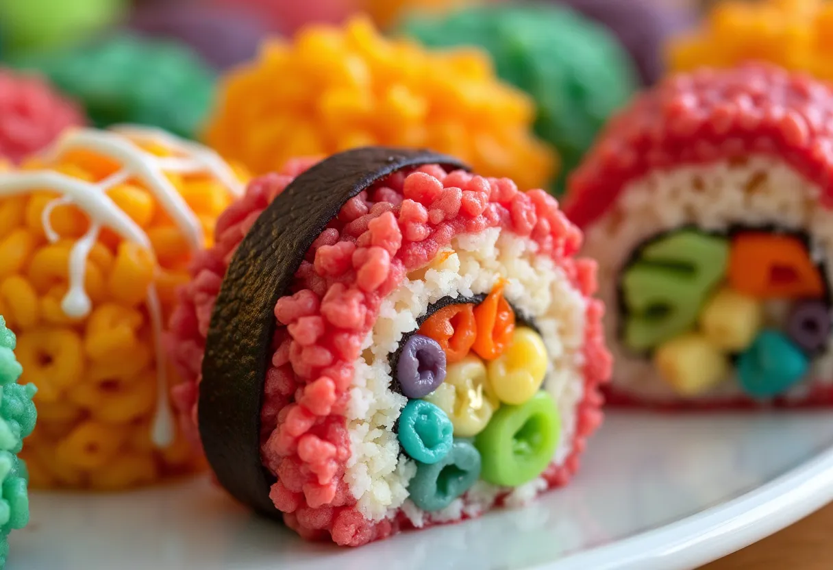 Rice Krispies Treats Sushi From The Big Bang Theory Tv Show