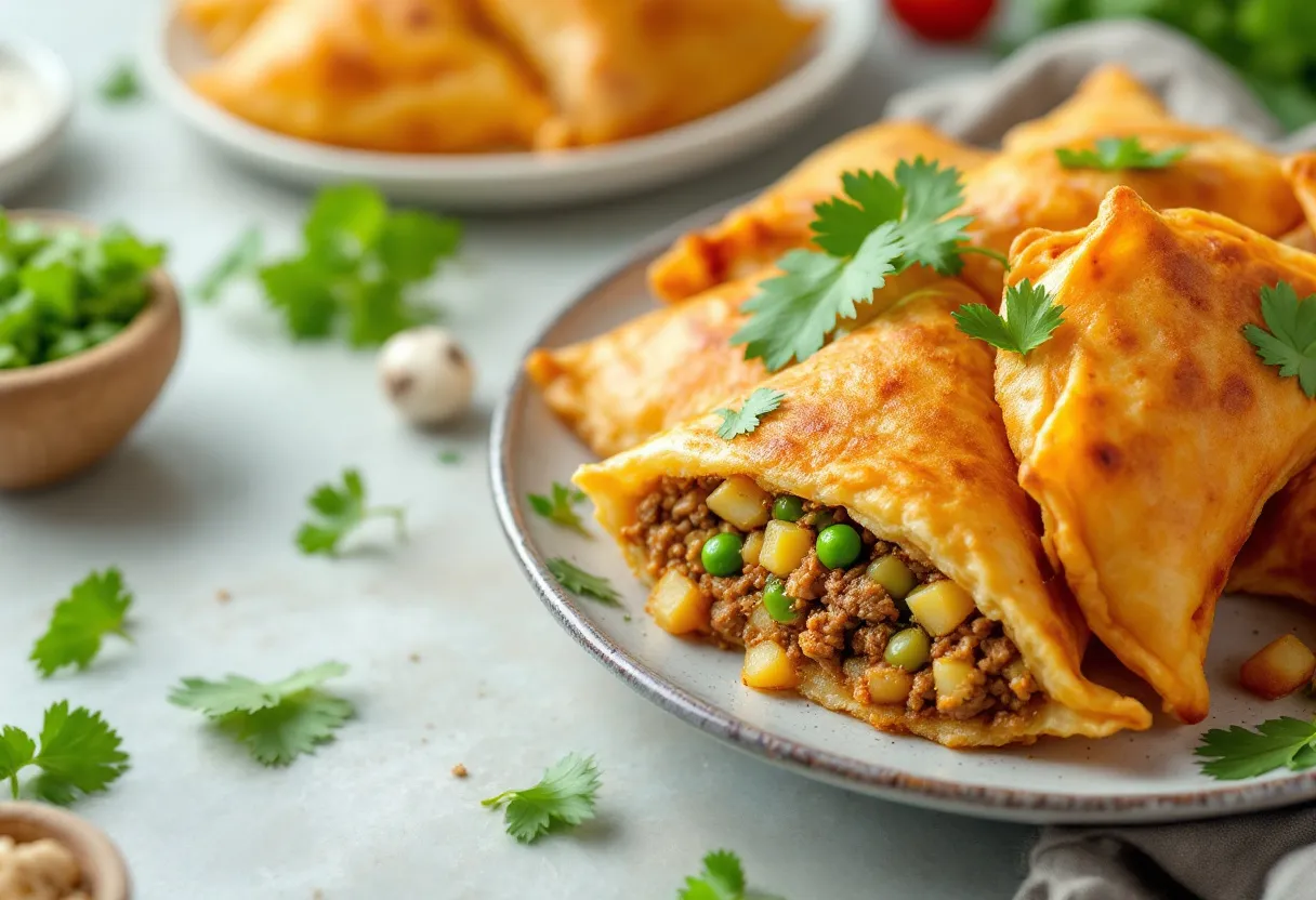 Sambusa Qatar recipe image